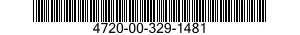 4720-00-329-1481  4720003291481 003291481
