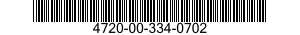 4720-00-334-0702  4720003340702 003340702