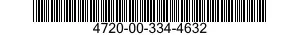 4720-00-334-4632  4720003344632 003344632