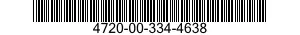 4720-00-334-4638  4720003344638 003344638