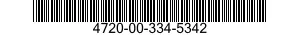 4720-00-334-5342  4720003345342 003345342