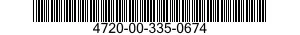 4720-00-335-0674  4720003350674 003350674