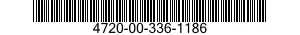 4720-00-336-1186  4720003361186 003361186