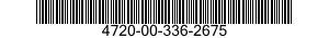 4720-00-336-2675  4720003362675 003362675
