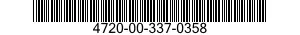 4720-00-337-0358  4720003370358 003370358