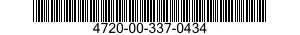 4720-00-337-0434  4720003370434 003370434