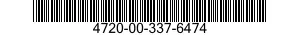 4720-00-337-6474  4720003376474 003376474