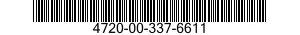 4720-00-337-6611  4720003376611 003376611