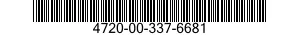 4720-00-337-6681  4720003376681 003376681