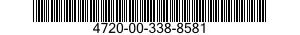 4720-00-338-8581  4720003388581 003388581