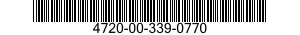 4720-00-339-0770  4720003390770 003390770