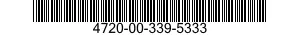 4720-00-339-5333  4720003395333 003395333