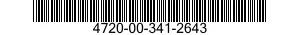 4720-00-341-2643  4720003412643 003412643