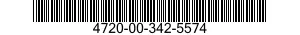 4720-00-342-5574  4720003425574 003425574