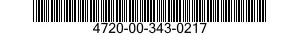 4720-00-343-0217  4720003430217 003430217