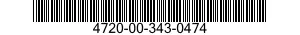 4720-00-343-0474  4720003430474 003430474