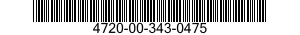 4720-00-343-0475  4720003430475 003430475
