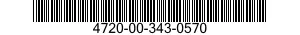4720-00-343-0570  4720003430570 003430570