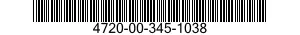 4720-00-345-1038  4720003451038 003451038