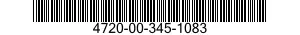 4720-00-345-1083  4720003451083 003451083