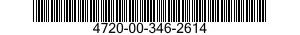 4720-00-346-2614  4720003462614 003462614