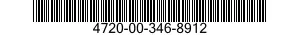 4720-00-346-8912 HOSE ASSEMBLY,METALLIC 4720003468912 003468912