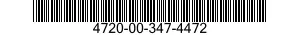 4720-00-347-4472  4720003474472 003474472