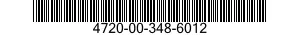 4720-00-348-6012  4720003486012 003486012