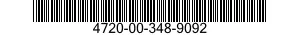 4720-00-348-9092  4720003489092 003489092