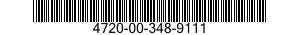 4720-00-348-9111  4720003489111 003489111