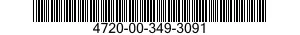 4720-00-349-3091  4720003493091 003493091