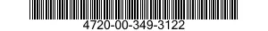 4720-00-349-3122  4720003493122 003493122