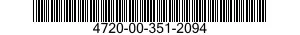 4720-00-351-2094  4720003512094 003512094