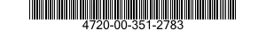 4720-00-351-2783  4720003512783 003512783