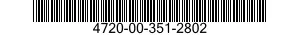 4720-00-351-2802  4720003512802 003512802