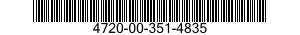 4720-00-351-4835  4720003514835 003514835
