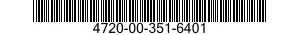 4720-00-351-6401  4720003516401 003516401