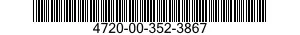 4720-00-352-3867  4720003523867 003523867