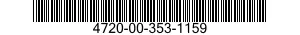4720-00-353-1159  4720003531159 003531159
