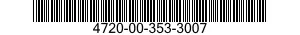 4720-00-353-3007  4720003533007 003533007