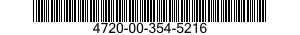 4720-00-354-5216  4720003545216 003545216
