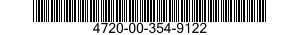 4720-00-354-9122  4720003549122 003549122