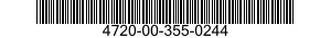 4720-00-355-0244  4720003550244 003550244