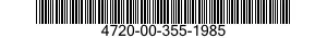 4720-00-355-1985  4720003551985 003551985