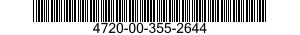4720-00-355-2644  4720003552644 003552644