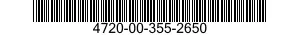4720-00-355-2650  4720003552650 003552650