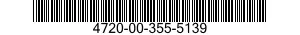 4720-00-355-5139  4720003555139 003555139