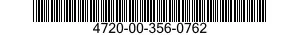 4720-00-356-0762  4720003560762 003560762