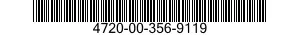 4720-00-356-9119  4720003569119 003569119