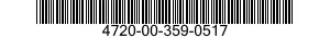 4720-00-359-0517  4720003590517 003590517